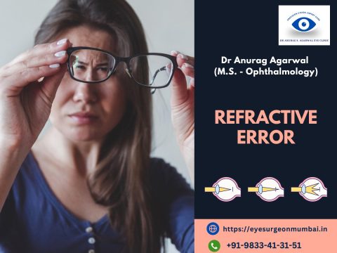 refractive error treatment in Mumbai - a lady having poor vision